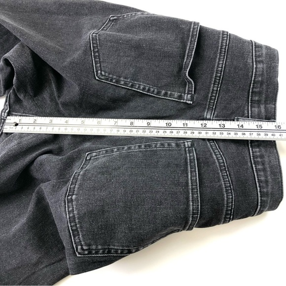 EVERLANE The Cheeky black Jean in coal 31” - Picture 13 of 15